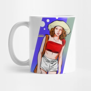 Jodie Foster - An illustration by Paul Cemmick Mug